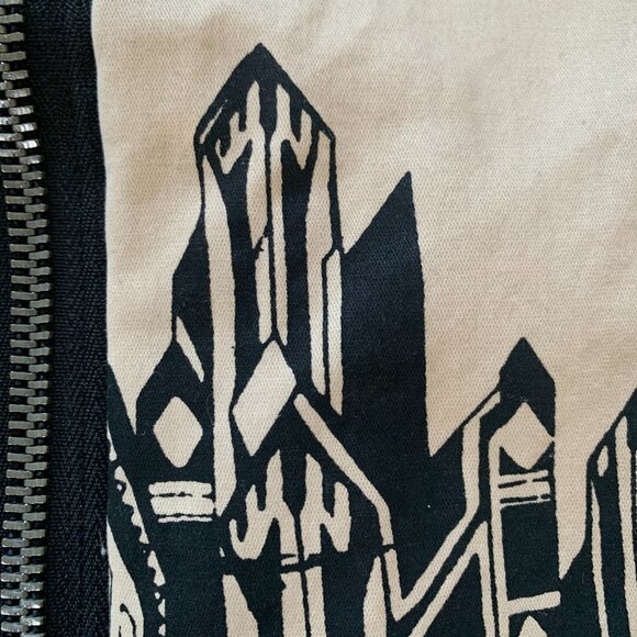 Gap Vena Cava Khaki Sleeveless Haleter Mini Dress Tan Black Beige Bohemian Boho - Picture 9 of 16